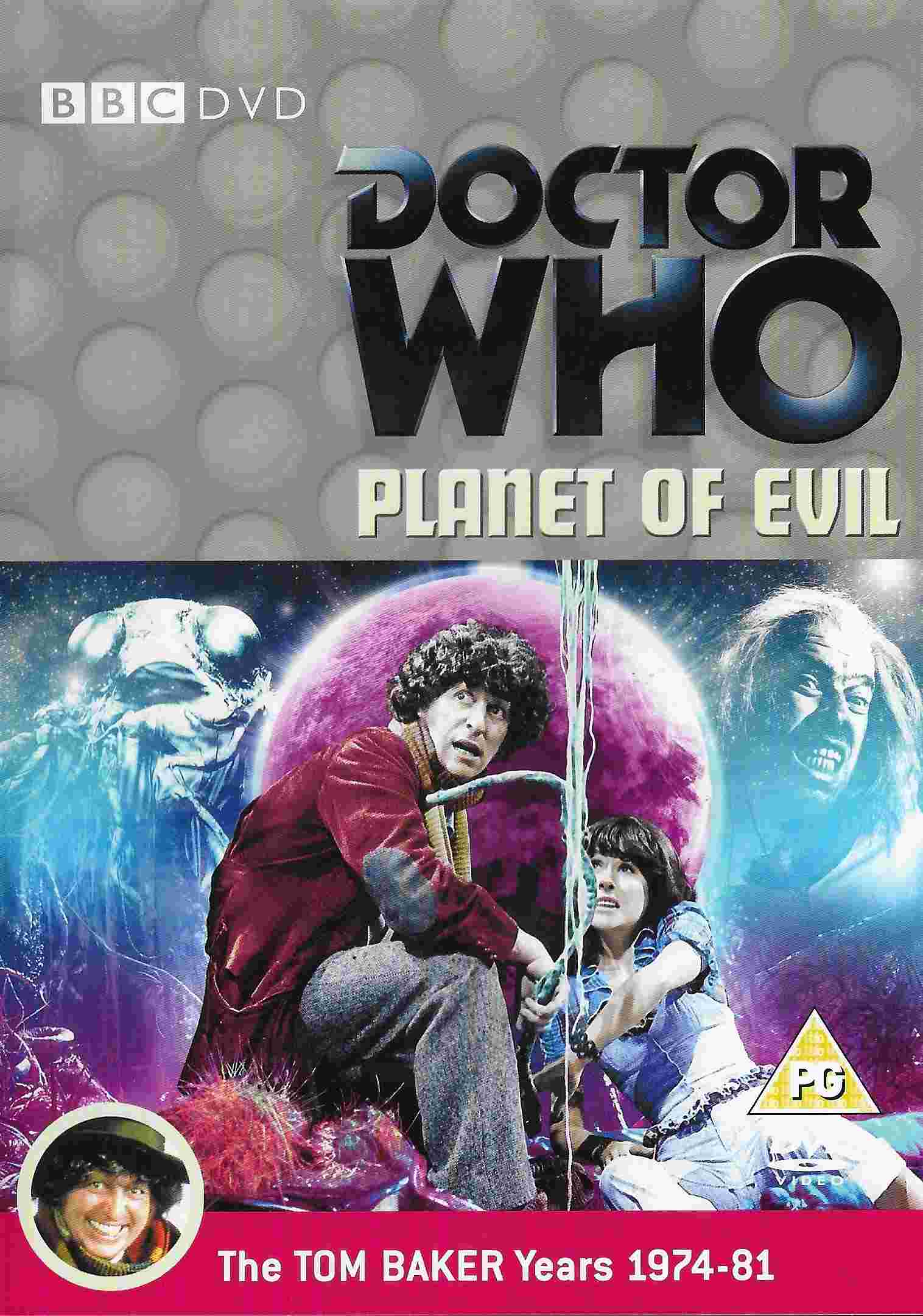Picture of BBCDVD 1814 Doctor Who - Planet of evil by artist Louis Marks from the BBC records and Tapes library